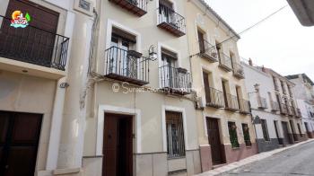 Archidona, stunning 3 story town house with walled courtyard and roof terrace.